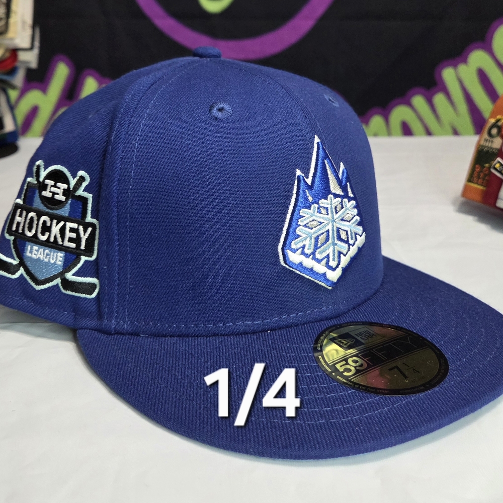🔴SOLD🔴New Era 7 1/4 - Hat Club Original Hockey League